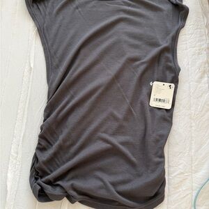 Free People Charcoal Tank Top